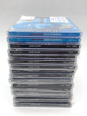 16 James Blunt SEALED CD LOT: 2 Back To Bedlam + 14 All The Lost Souls