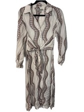 All Saints Women’s CLANETTA LETICIA MIDI SHIRT DRESS size 4