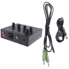MIC-60 3-Band Equalizer Balanced Mic Preamp Microphone Preamplifier with DC9754