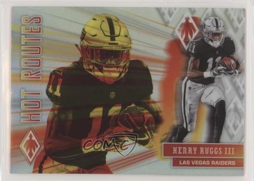 Henry Ruggs Routes 2020 Panini Phoenix Hot Routes Henry Ruggs III #17 Rookie RC | eBay