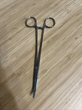 Jarit 450-310 Schnidt Curved, Closed Rings Tonsil Forceps, Made In Germany