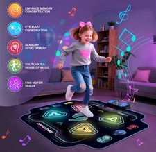 92x88cm Electronic Dance Mat Multi-Function Dancing Blanket with 2 Modes&9 Songs