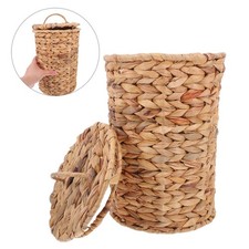 Poubelle Pour Chambre À Coucher Corbeille Papier Vintage Déchets En Rotin