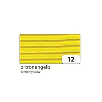 Folia E-Wellpappe, 50 X 70 Cm, Zitronengelb (10 Bogen)