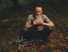 FOTO AUTOGRAFIADA A COLOR 10X8 FIRMADA JUSTIFICADA DE WALTON GOGGINS BOYD CROWDER