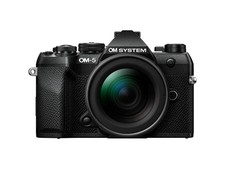 Olympus OM SYSTEM OM-5 Mark II Mirrorless Camera - Black with ED 12-45mm f/4 PRO