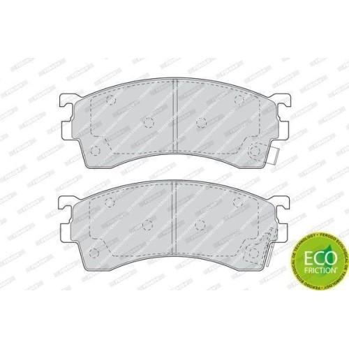 Bremsbelagsatz Scheibenbremse Ferodo FDB950 Premier Eco Friction für Ford Mazda - Bild 2 von 3