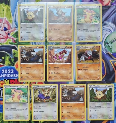10 Karten N&B Kit des Trainers (Minotaupe) Pokémon 2011