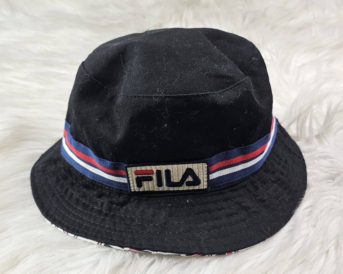 (+)W FILA Sherpa/Corduroy Reversible Bucket Hat FILA Bucket Hats for Men for sale | eBay main image 3
