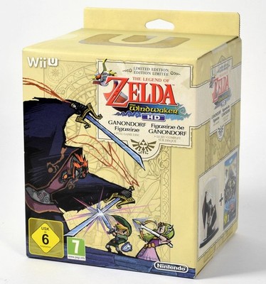 Nintendo Wii U,The Legend of Zelda: The Windwaker HD,Ganondorf,Limited,OVP,neu