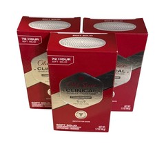 3X Old Spice Clinical Sweat Defense Deodorant Stronger Swagger 1.7oz, Exp 3/26