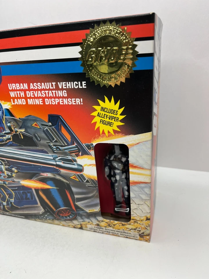 De colección Hasbro 1997 G.I Joe Cobra Rage Urban Assault con callejón víbora nuevo sellado Foto 2 de 4