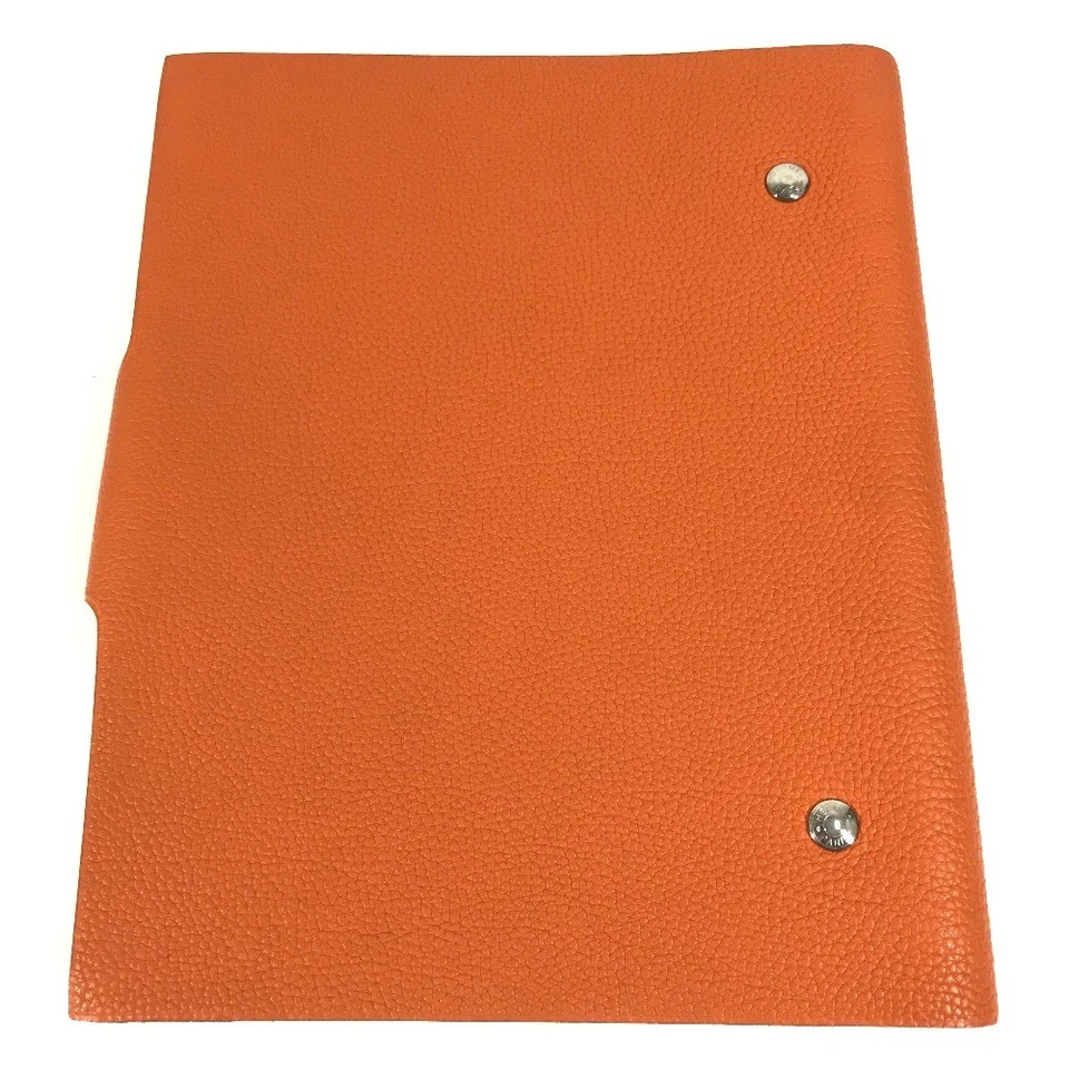 HERMES Con Recarga Ulysse MM Notebook Funda Papelería Bloc de Notas Cubierta Foto 2 de 4