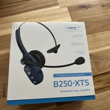 Blue Parrot B250-XTS USB-C Bluetooth Wireless Trucker Headset VXI Phone Parrott