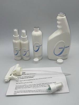 Zero Odor Spray   General Household Odor Eliminator BUNDLE Pack, 38 Ounce Total