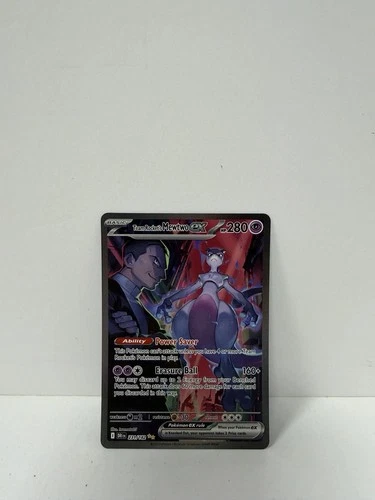 Team Rocket's Mewtwo ex 231/182 Sv10: Destined Rivals Holo PSA 10 CONTENDER
