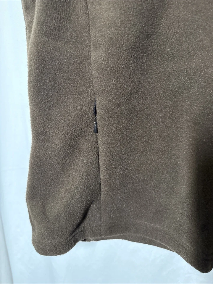 Chaleco polar marrón Eddie Bauer para mujer talla XXL Polartec sin mangas Foto 4 de 4