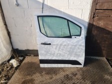 2021 Ford Transit Connect. White Right/Driver Side Front Door O/S/F