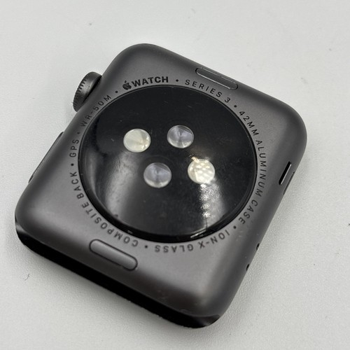 Apple Watch Series 3 42MM GPS Gris Sidéral A1859 - Sans écran (lire) - Photo 4 sur 6