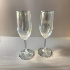 Riedel Veritas  Champagne Glasses Riesling Grand Cru (set Of 2)ribbed Stem
