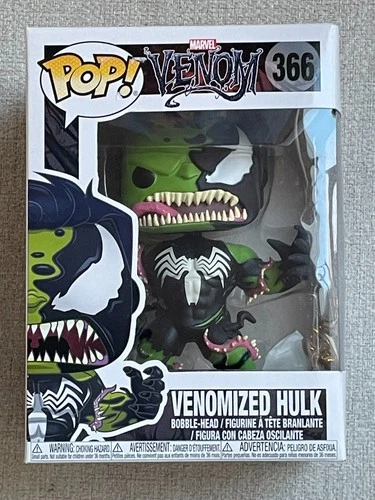 FUNKO POP MARVEL VENOM VENOMIZED HULK #366 FIGURE NEW IN BOX