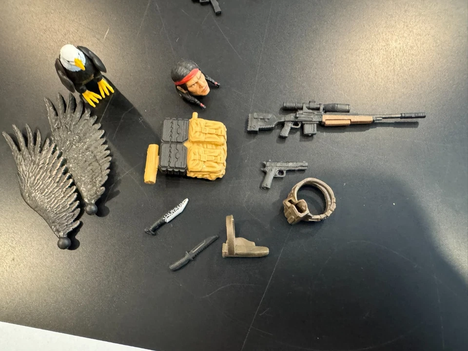 G.I. Joe Classified 6" ESCALA Acessórios Táticos VOCÊ ESCOLHE 1/12 KITBASH ARMY - Imagem 2 de 4