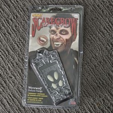 Spirit Scarecrow Vampire Werewolf Fangs Deluxe Sharp Teeth Costume New Sealed