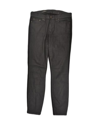 J. CREW Damen Toothpick Slim Jeans W28 L27 schwarz Baumwolle AC61