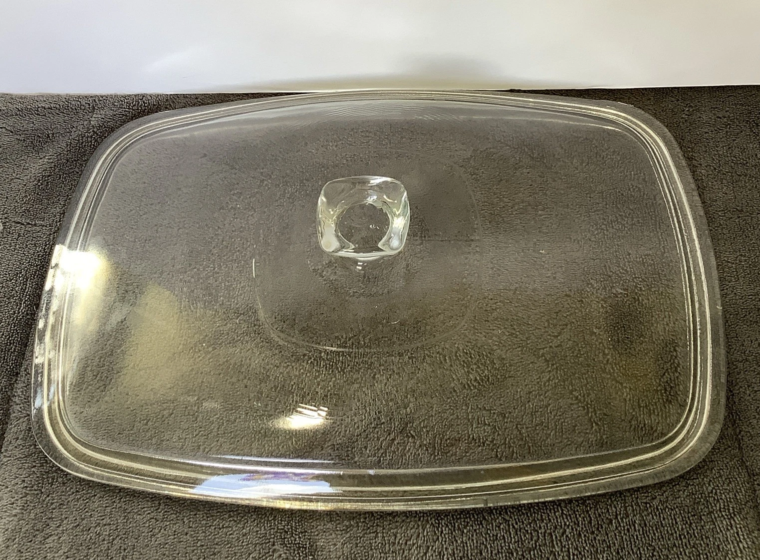 Vtg West Bend Slo Cooker 4 Qt Crock Pot 84114 Replacement Clear Lid Only
