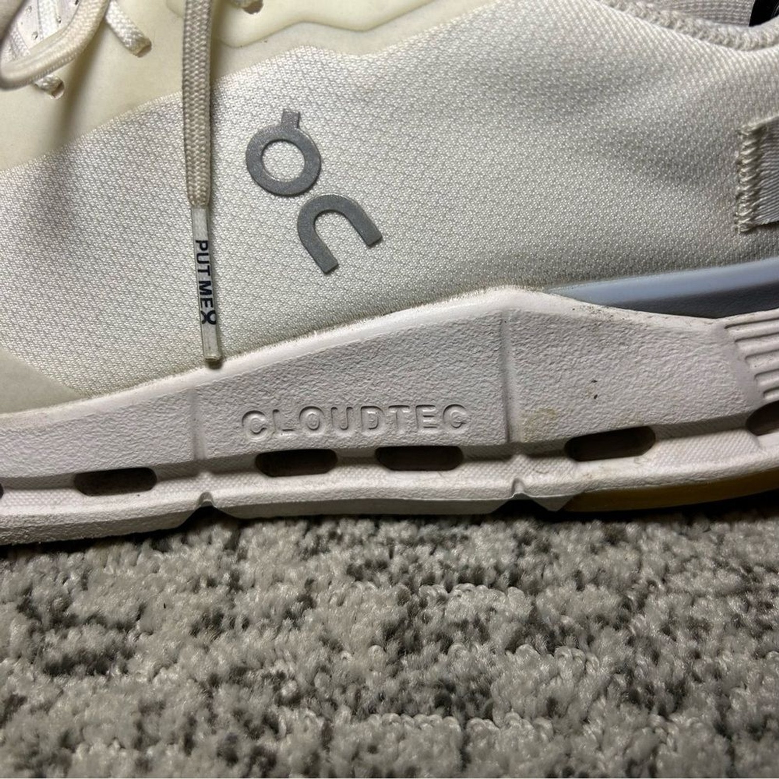 On Cloudnova Form Cloudtec White Eclipse Lace-Up … - image 9