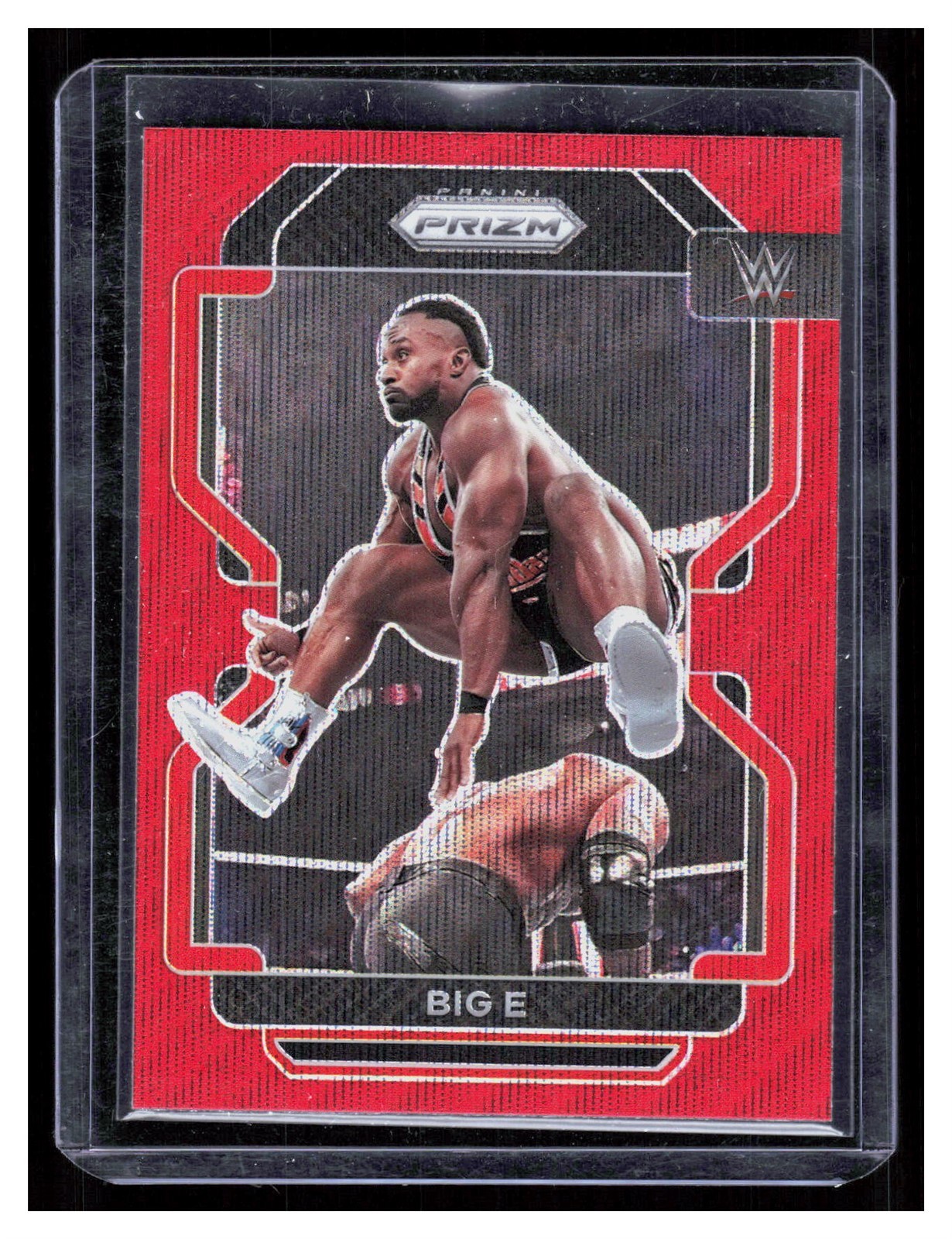 Big E - 2022 Prizm WWE - Ruby Wave