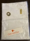 Pure Fine White Irish Linen Damerose 25” Pillow Sham