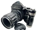 [EXC+5 w/Grip]  Pentax 6x7 67 Mirror up Film Camera Body + SMC T 135mm f4 lens