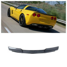 For 2005-2013 Corvette C6 Zr1 Style Carbon Print Rear Trunk Lid Wing Spoiler For 2005-2013 Corvette C6 Zr1 Style Carbon Print Rear Trunk Lid Wing Spoiler