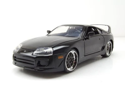 Toyota Supra 1995 schwarz Fast & Furious Modellauto 1:24 Jada Toys - Bild 1 von 4