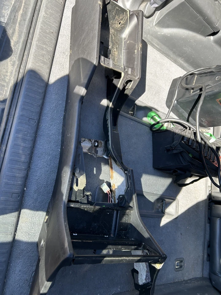 BMW E39 Black Full Front Center Console Trim 540i 530i 525i 1997-2003 OEM - Image 4 of 4