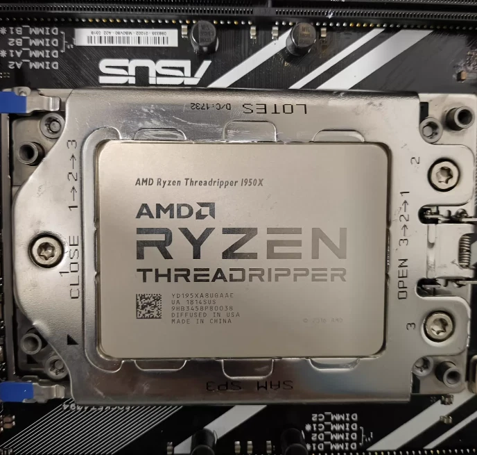 AMD Ryzen Threadripper 1950X Ryzen Threadripper Socket TR4