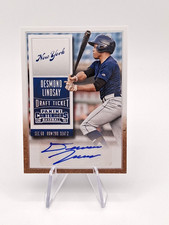 2015 Panini Contenders #34 Desmond Lindsay AUTO
