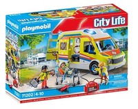 Playmobil City Life Rettungswagen Mit Licht Und Sound 71202