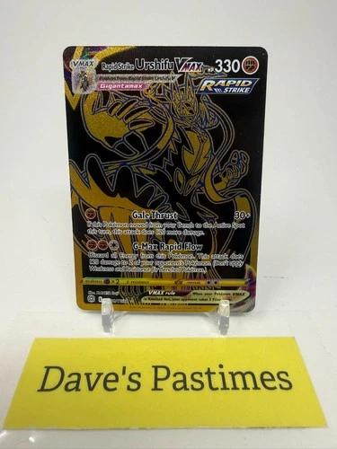 Rapid Strike Urshifu VMAX TG30/TG30 Swsh09: Brilliant Stars Trainer Gallery Holo