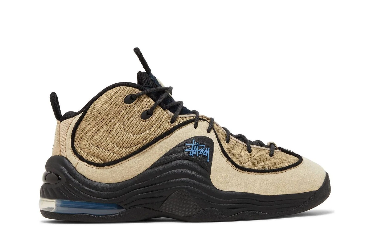 Stussy x Nike Air Penny 2 Rattan Limestone for Sale | Authenticity