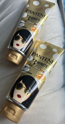 2 ~ Pantene Pro-V 3 Minute Miracle UV Rescue Limited Edition Conditioner 6oz Ea
