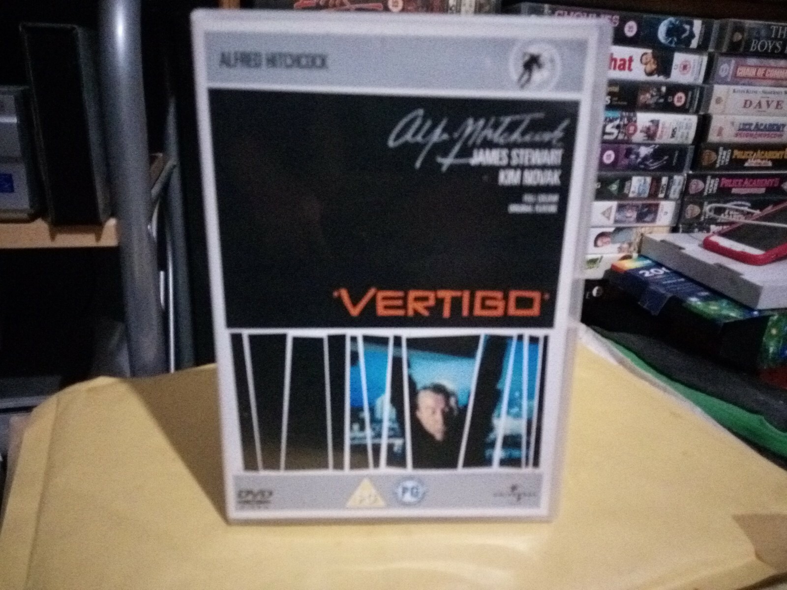 Vertigo DVD (2005) James Stewart, Hitchcock (DIR) cert PG used