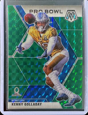 Kenny Golladay - 2020 Panini Mosaic Football -Green Mosaic Prizm - Pro Bowl #258