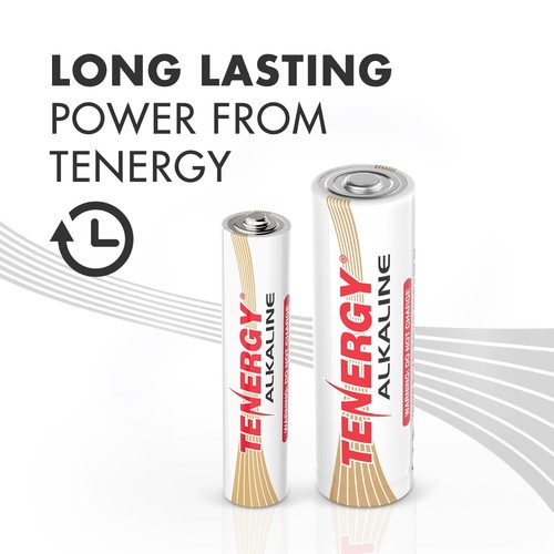 Combo: 72 pcs Tenergy 1.5V pilas alcalinas (48AA / 24AAA) - Imagen 2 de 7