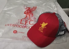 ⚽ NEW/RARE Liverpool New Balance/NB 125 years/CXXV Anniversary Camo/Red Cap/Hat