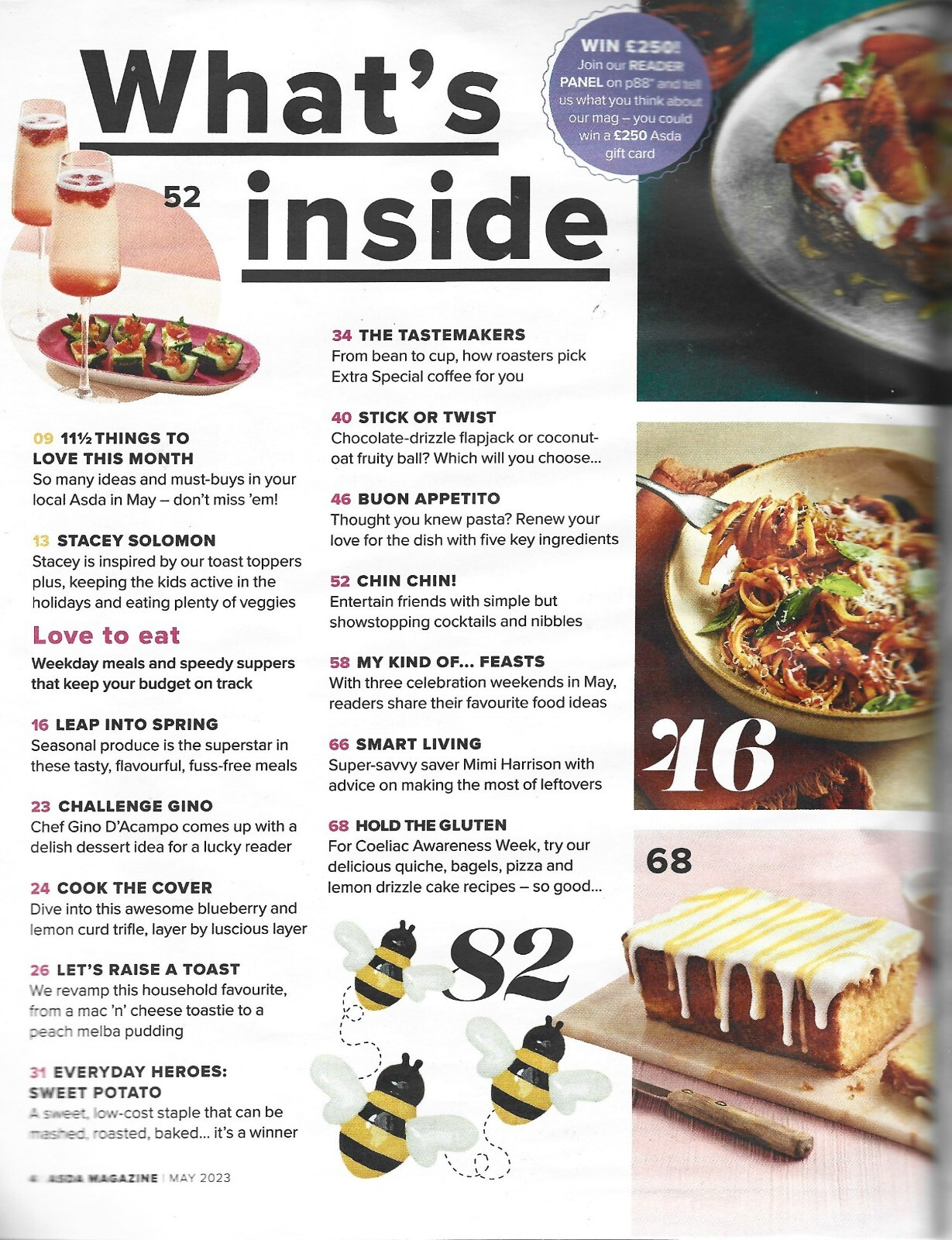 Asda Food & Home Magazine May 2023 (Asda / Tesco / Sainsburys Magazines) eBay