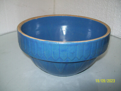 Blue Stone Ware Mixing Bowl