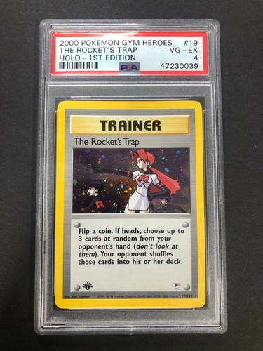 The Rocket's Trap (1st Edition) graded PSA 4 for sale on eBay