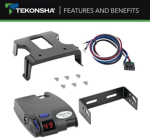 Tekonsha 90160 Primus IQ, Regolatore Freno Proporzionale per Rimorchi 1-3 Assi - Foto 10 di 10